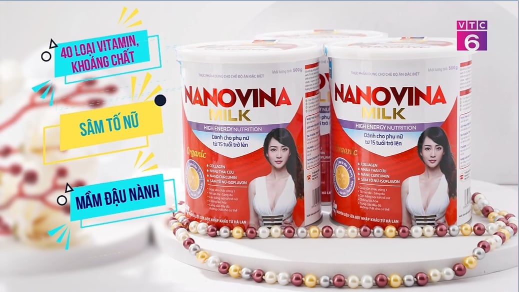 VTC6 - Sữa Nội Tiết Tố Nanovina Milk