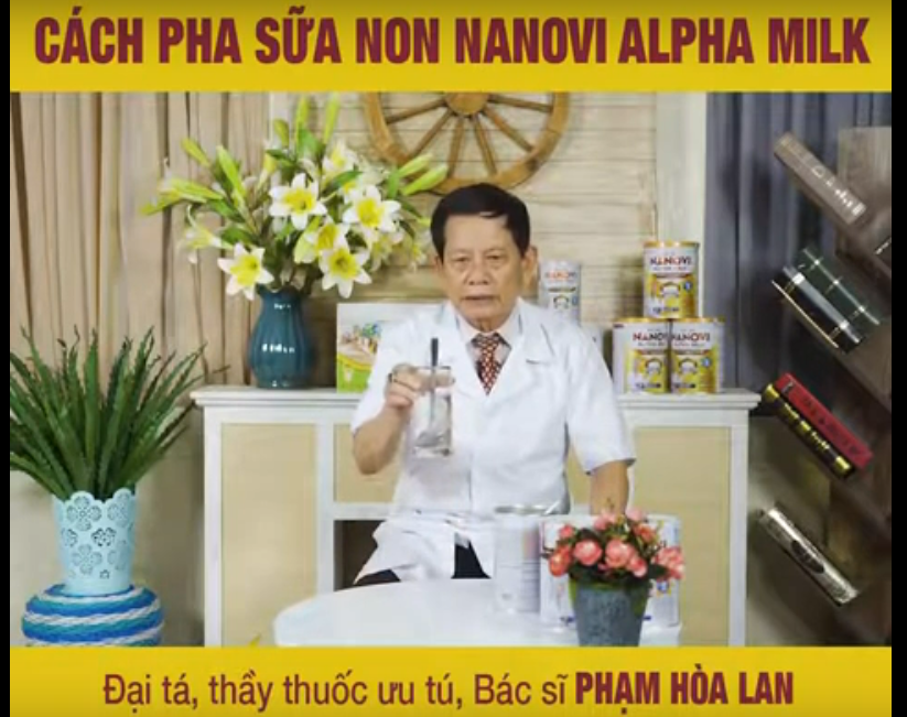 SỮA NON NANOVI Cách Pha