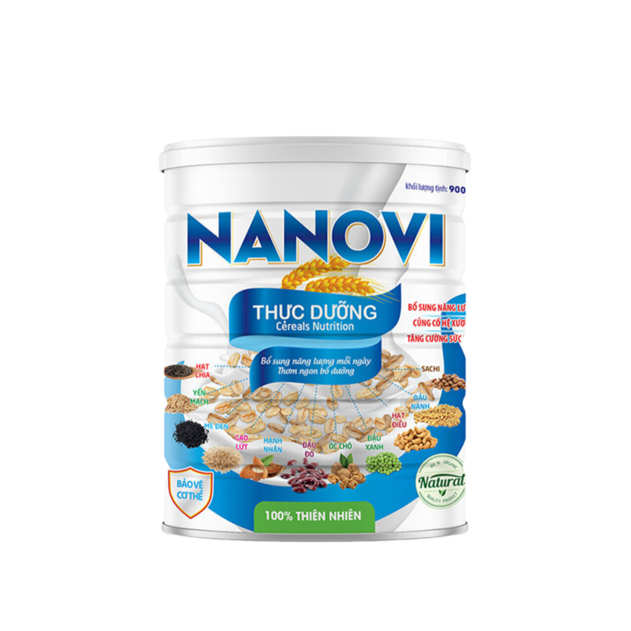 Ngũ cốc thực dưỡng NANOVI 450gram